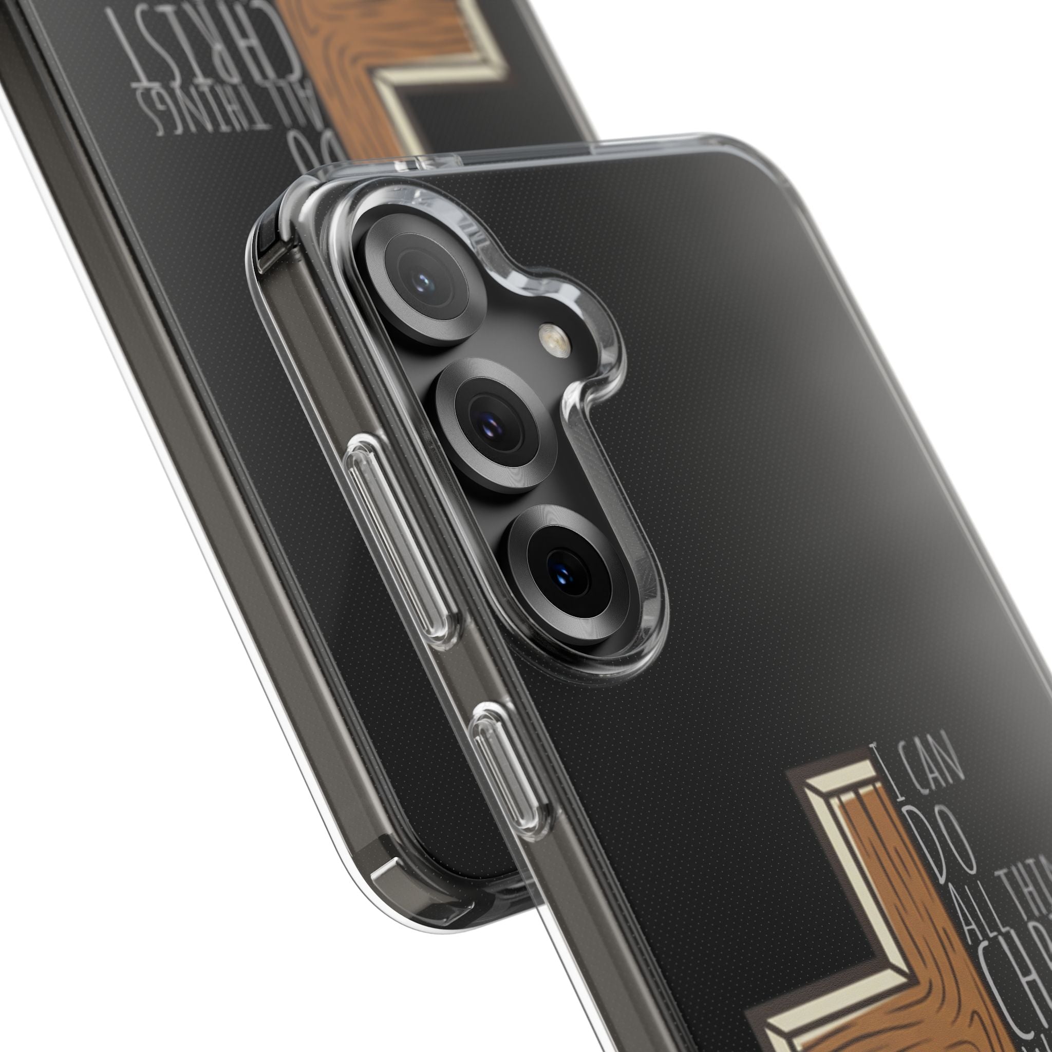 Clear Impact-Resistant Case - I Can Do All Things