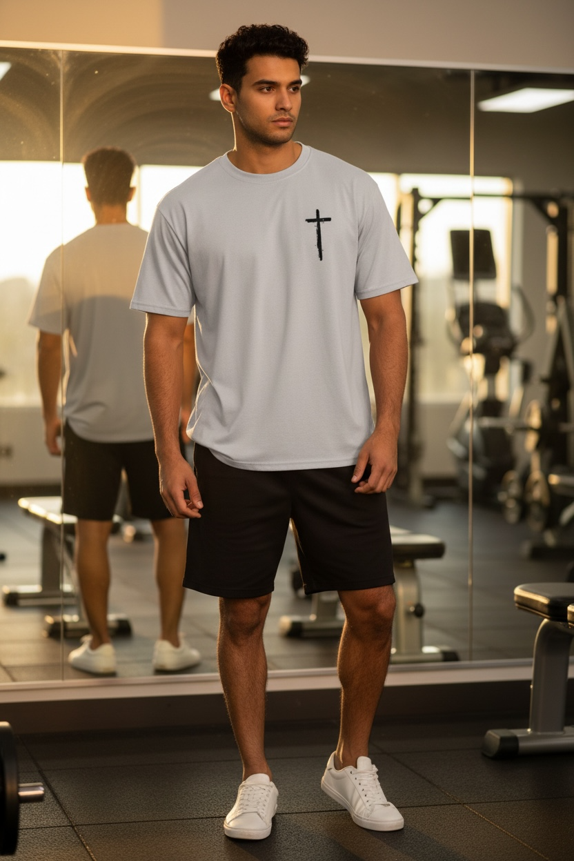 Moisture Wicking Tee - Cross